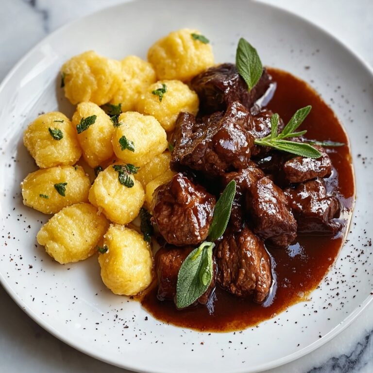 “Savory Croatian Beef with Heavenly Gnocchi”