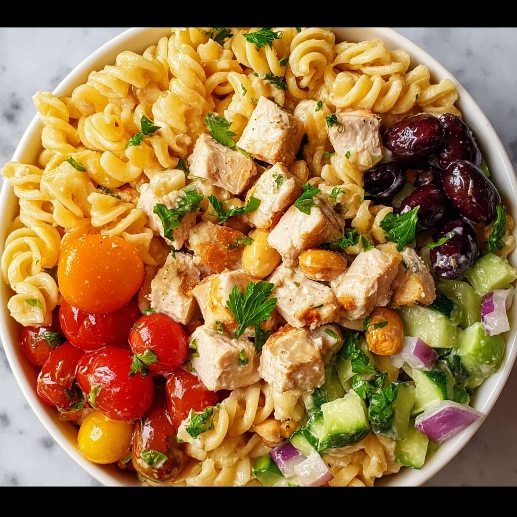 Delicious Waldorf Chicken Pasta Salad for Your Next Cookout Recipe - Recipe Image