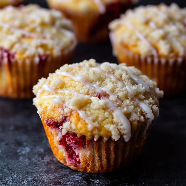 Raspberry Streusel Muffins Recipe