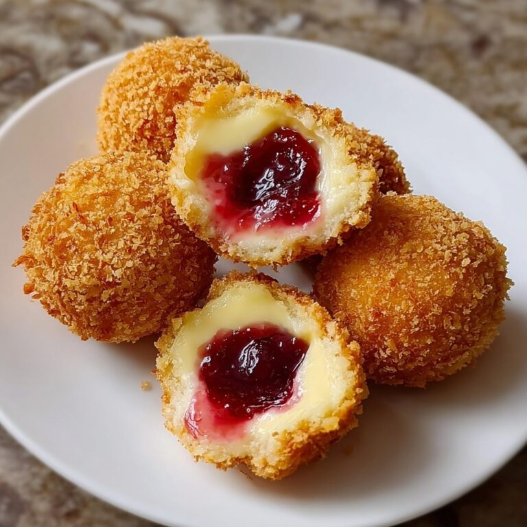 Crunch Cheesecake Bites with Strawberry Crunch Topping Recipe