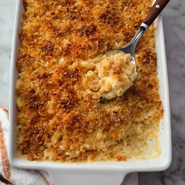 Baked Mac and Cheese with Cheez-It Crust Recipe