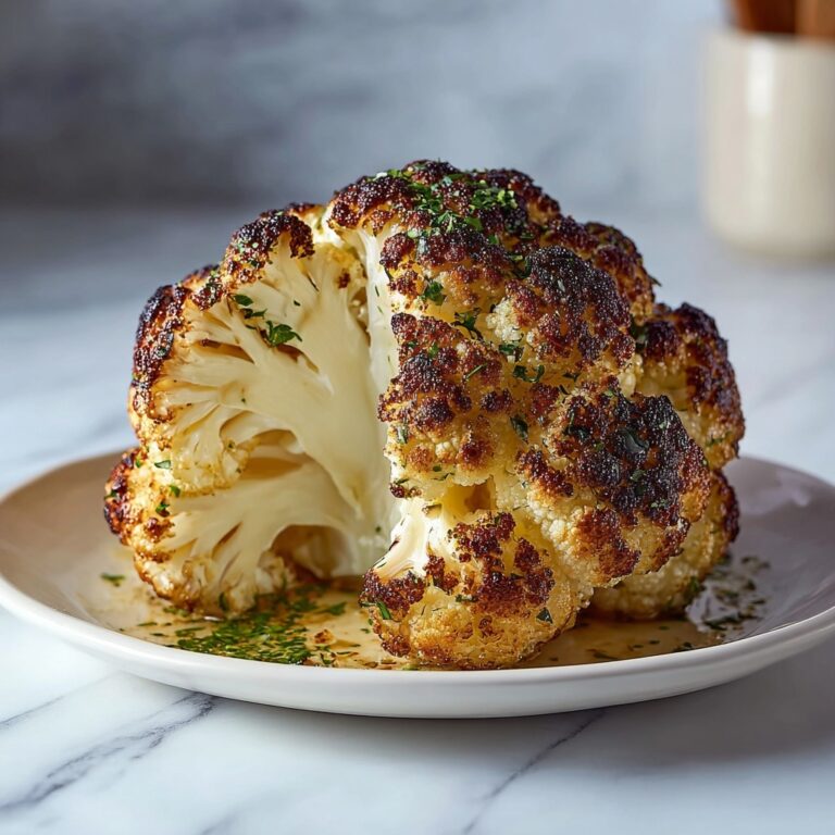 Whole Slow-Cooked Cauliflower Recipe