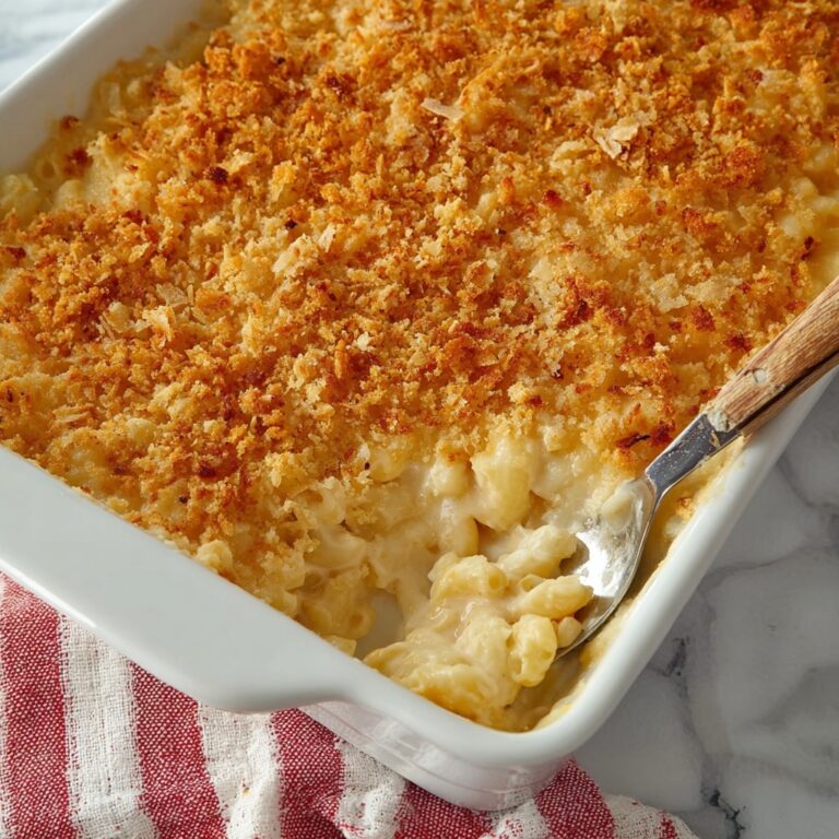 Baked Mac and Cheese with Cheez-It Crust Recipe