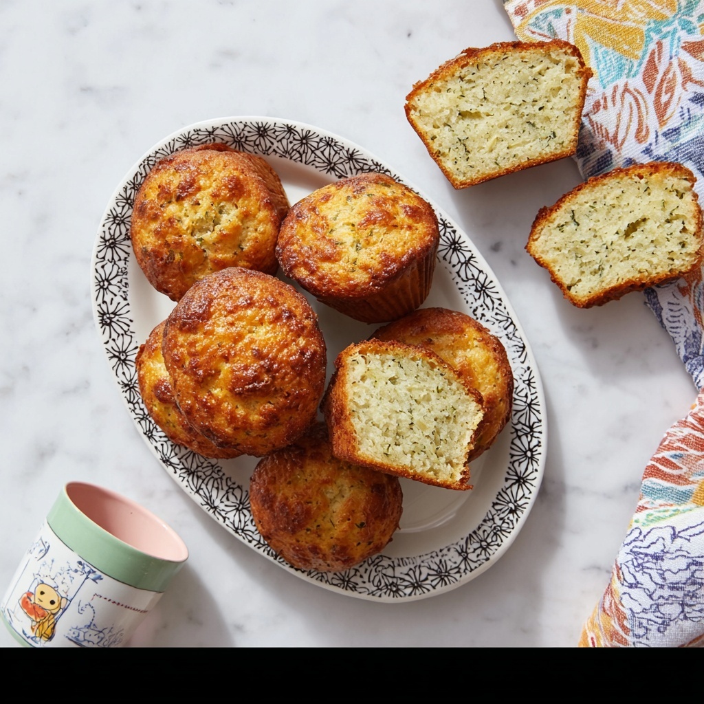 Broccoli and Cheesy Muffins Recipe - Recipe Image