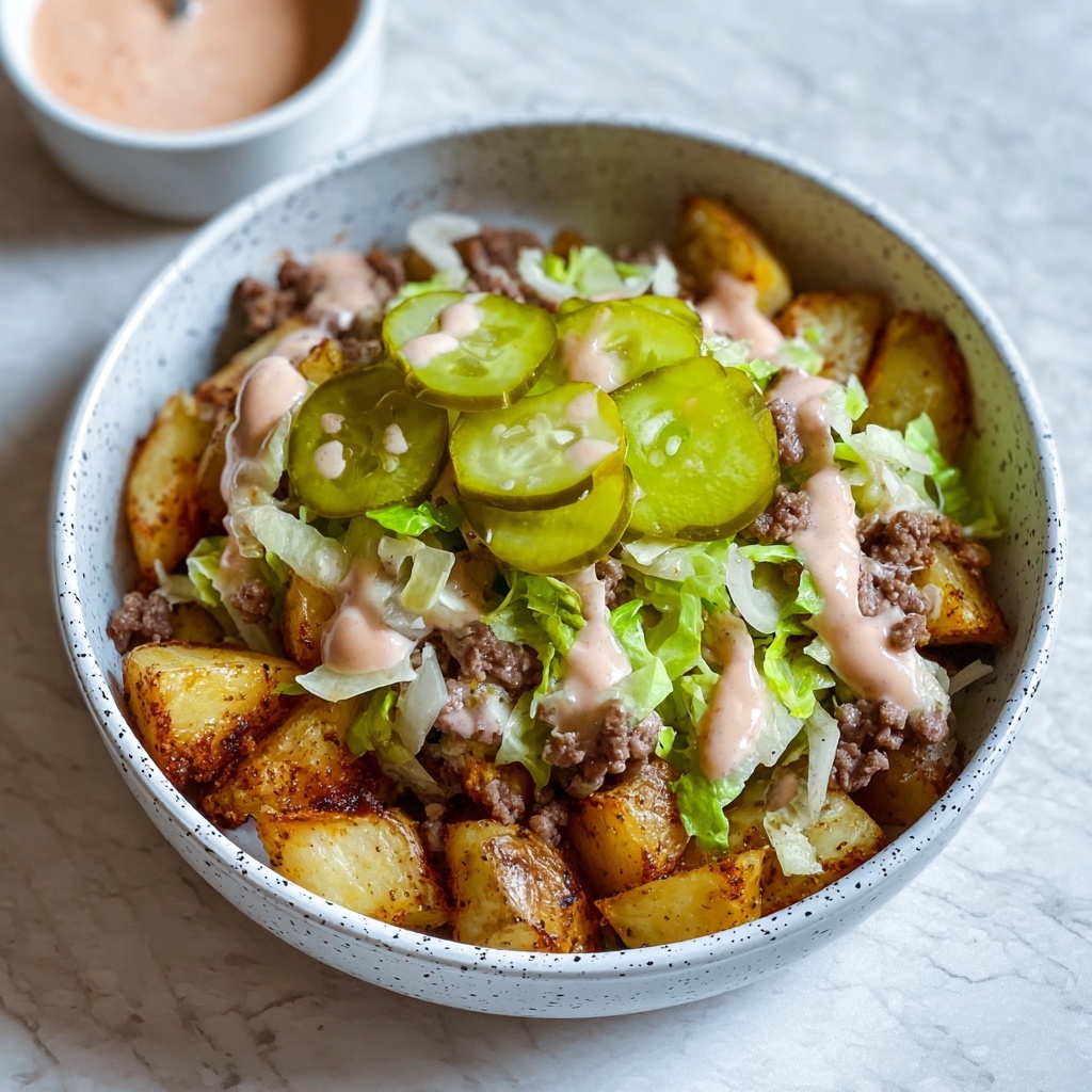 Loaded Potato Big Mac Bowl Recipe - Recipe Image