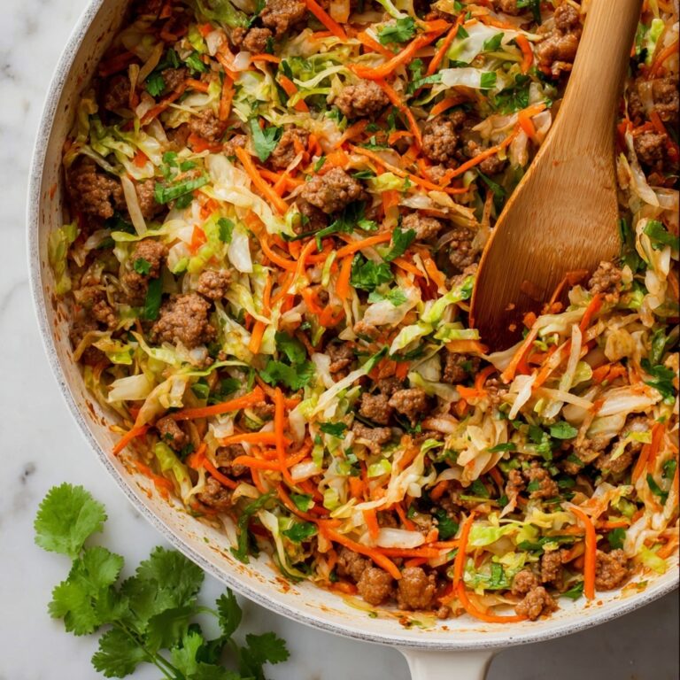 Ground Turkey Egg Roll Bowls Recipe
