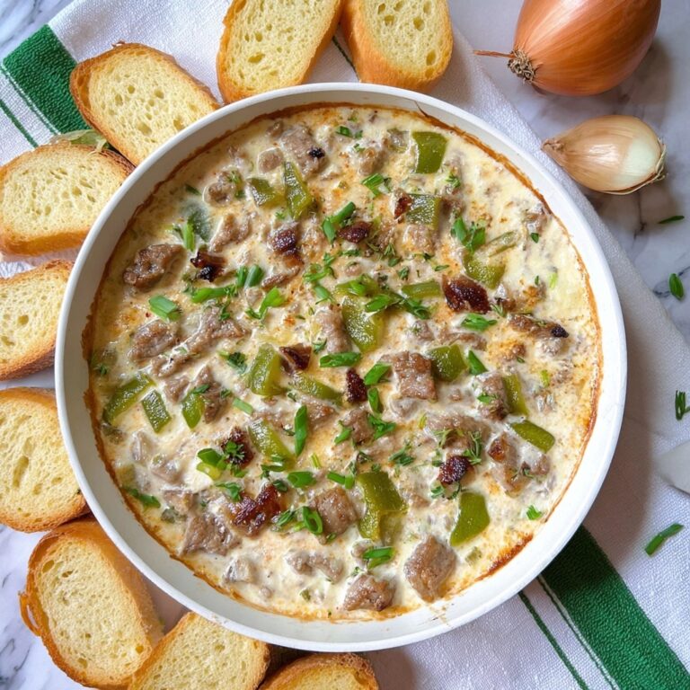 Philly Cheesesteak Dip Recipe