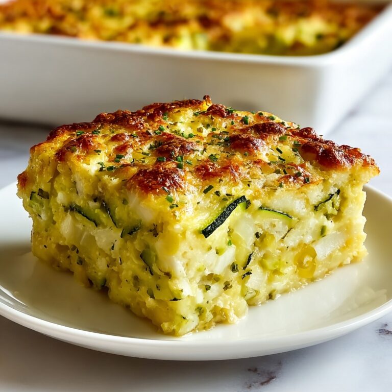 Simple Zucchini Dill Casserole Recipe