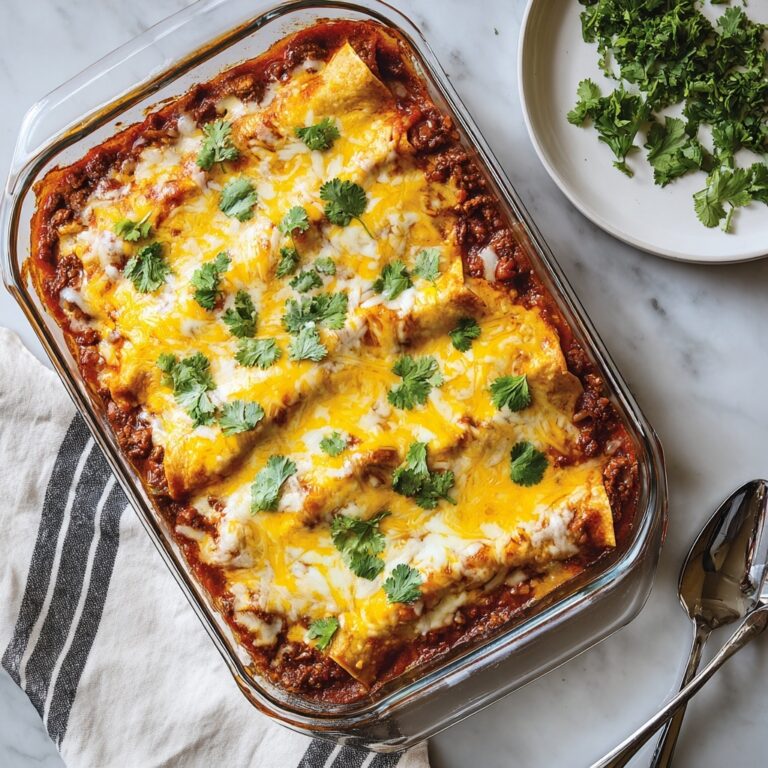 Beef Enchilada Casserole Recipe
