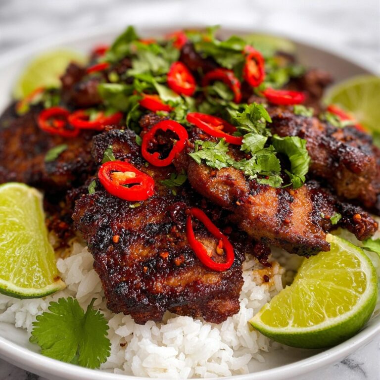 Thai Grilled Chicken (Gai Yang) with Coconut Rice Recipe