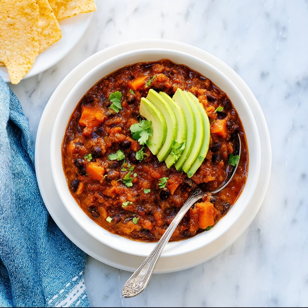 Homemade Vegetarian Chili Recipe - Recipe Image