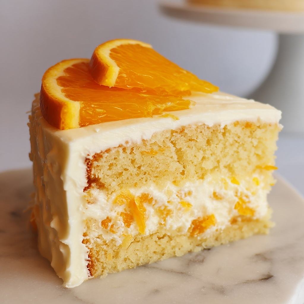 Mandarin Orange Cake Recipe - Recipe Image