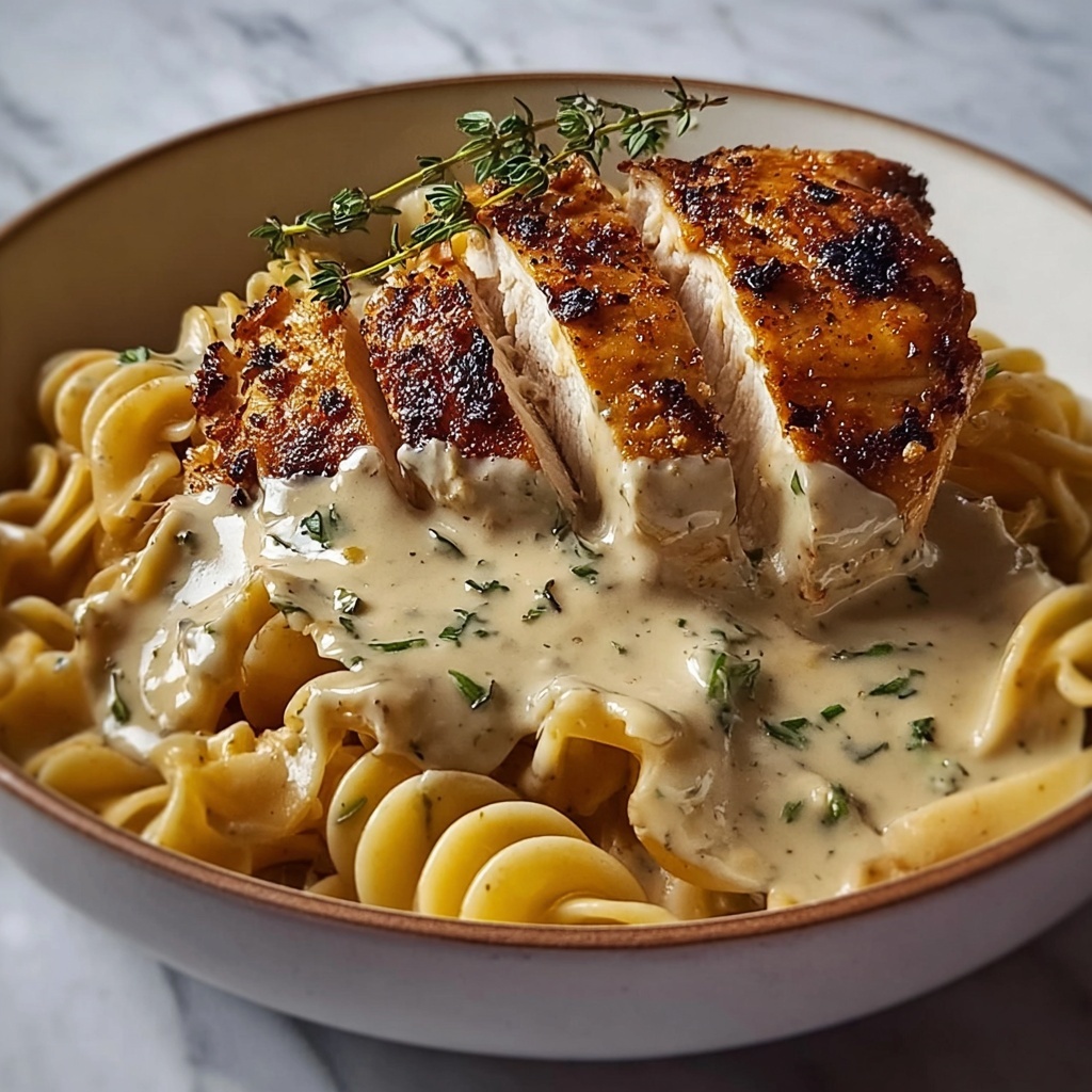 Chicken with Buttered Noodles Recipe - Recipe Image