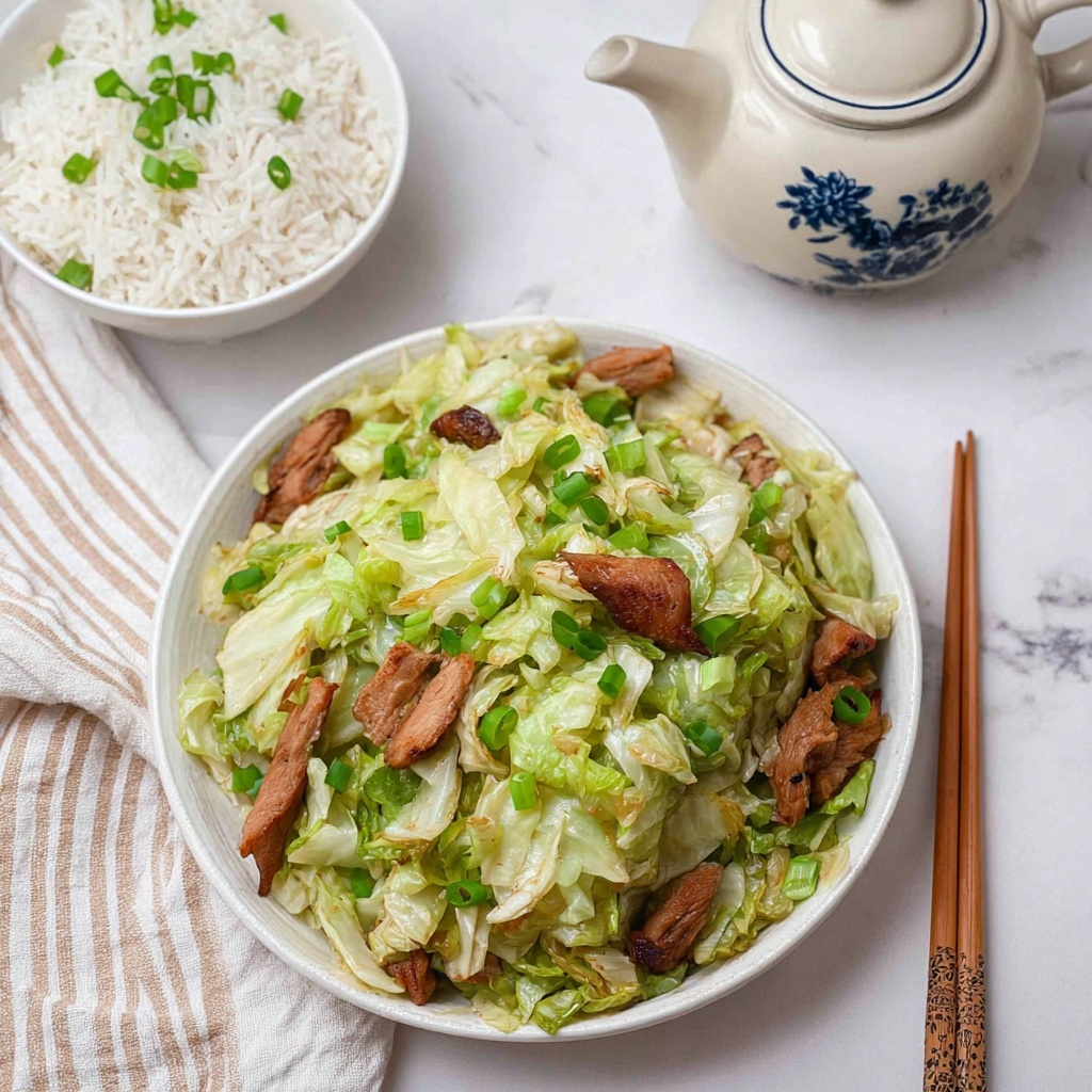 Chicken and Cabbage Stir Fry Recipe - Recipe Image