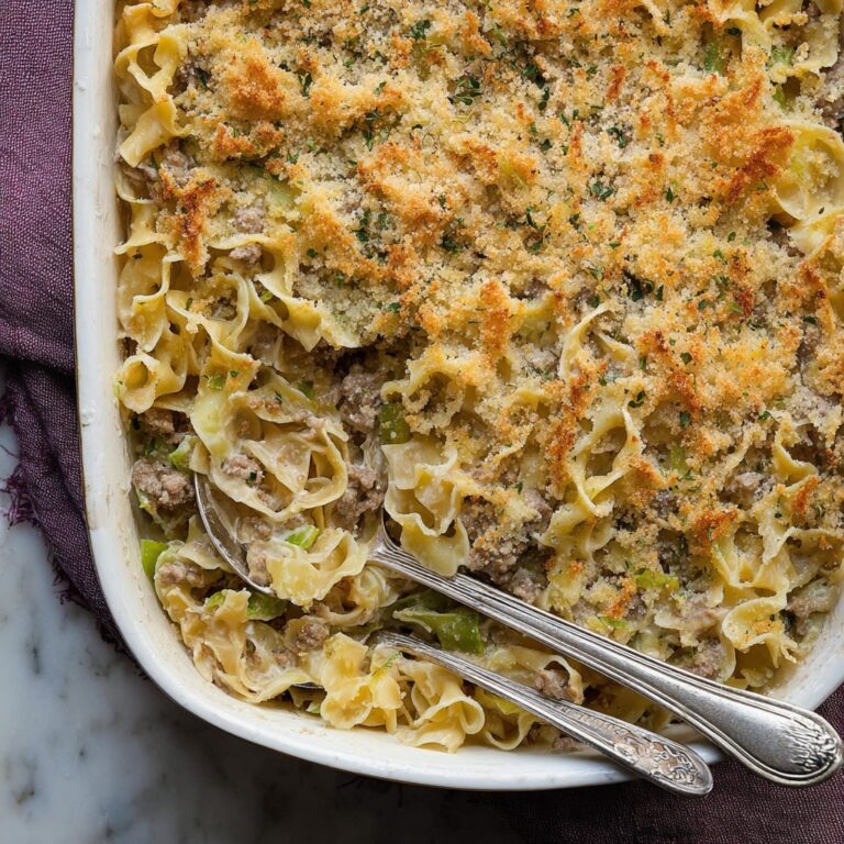 Sausage and Brussels Sprouts Casserole Recipe