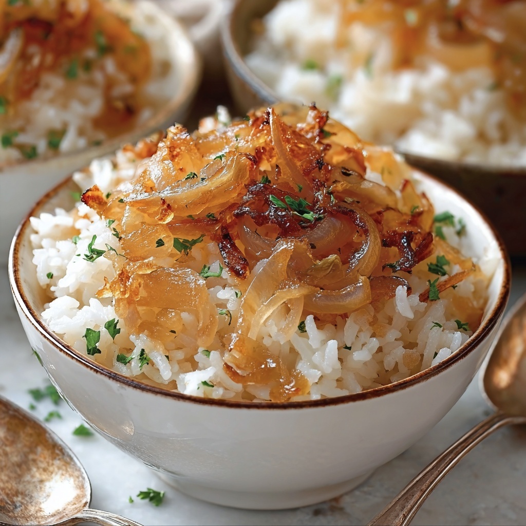 French Onion Soup Rice Recipe - Recipe Image