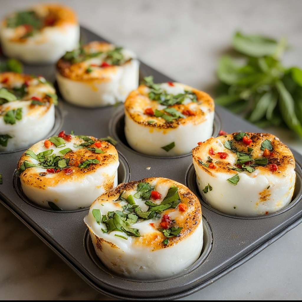 High Protein Egg White Bites Recipe - Recipe Image