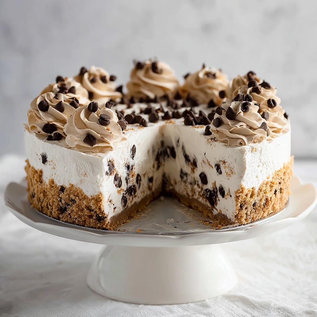 Chocolate Chip Cookie Ice Cream Cake Recipe - Recipe Image