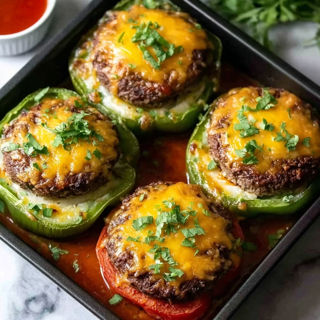 Oven Baked Cabbage Burgers Recipe - Recipe Image