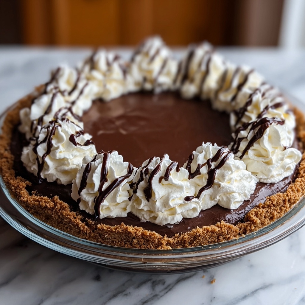 Hot Fudge Peanut Butter Pie: A Decadent Dessert for Peanut Butter Lovers Recipe - Recipe Image