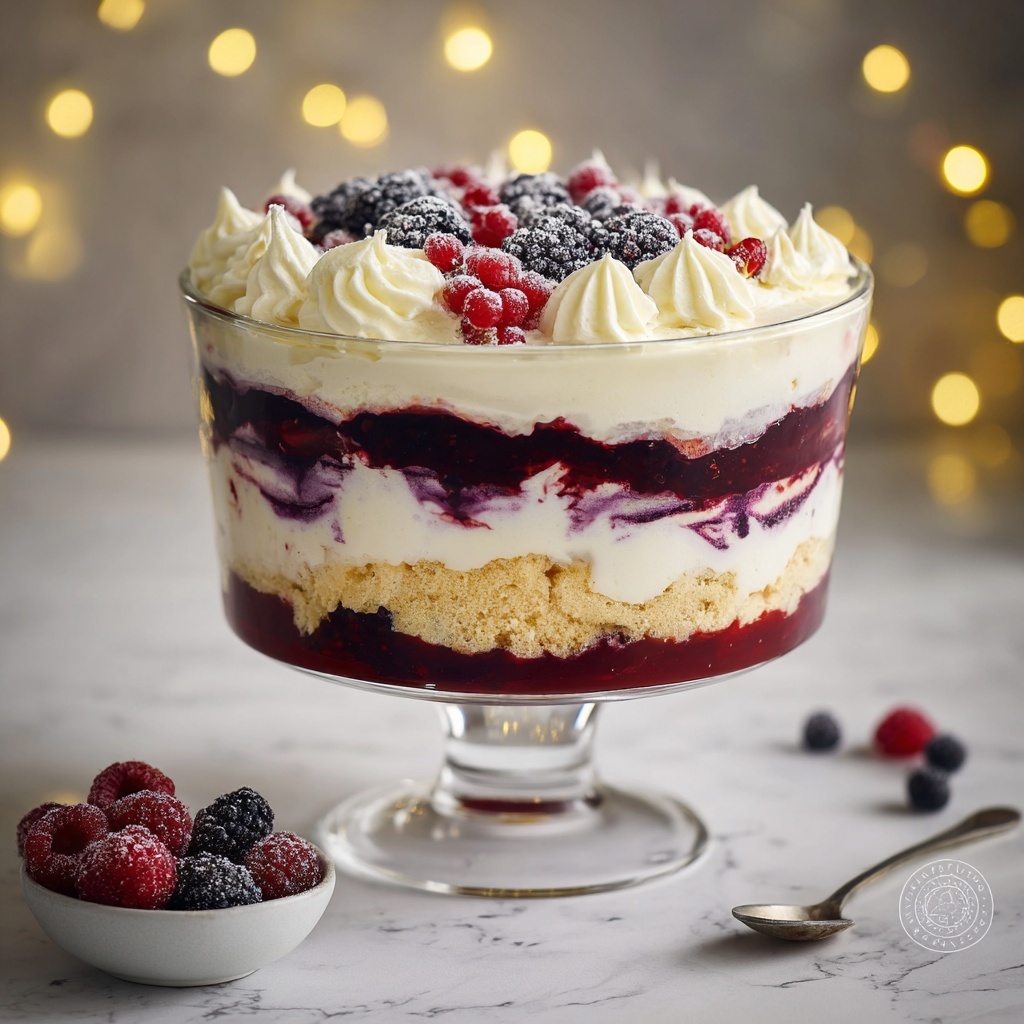 Mixed Berry Trifle Recipe - Recipe Image