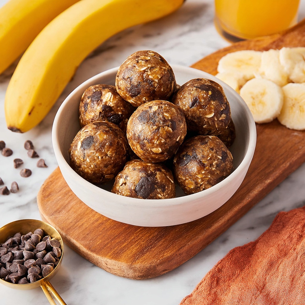 Banana Bread Energy Bites Recipe - Recipe Image