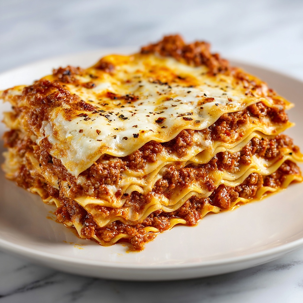 Easy Homemade Lasagna Recipe - Recipe Image