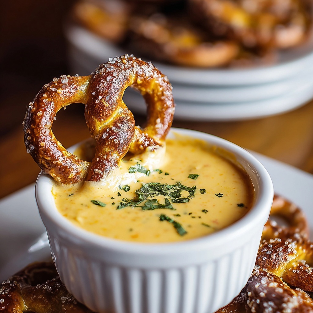 Delicious Beer Cheese Pretzels Recipe - Recipe Image