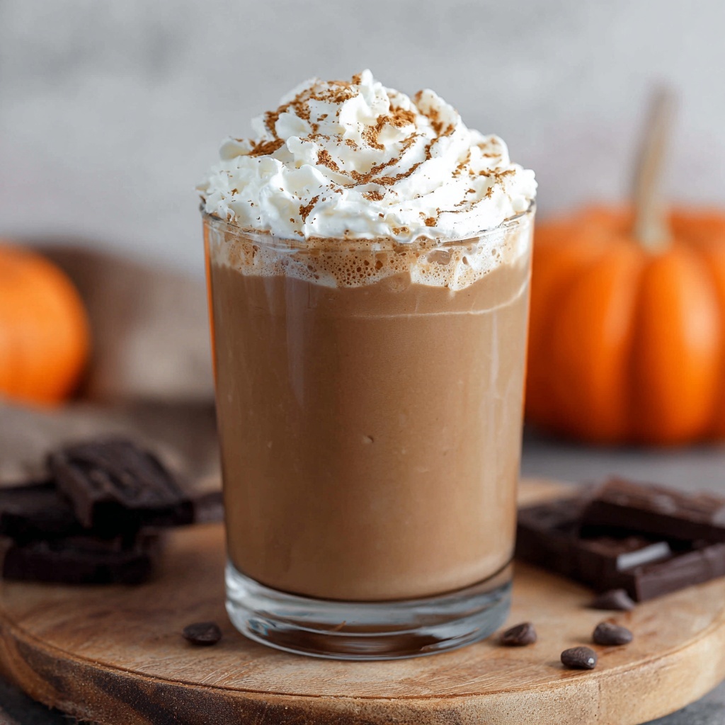Thick and Creamy Pumpkin Hot Chocolate Recipe - Recipe Image