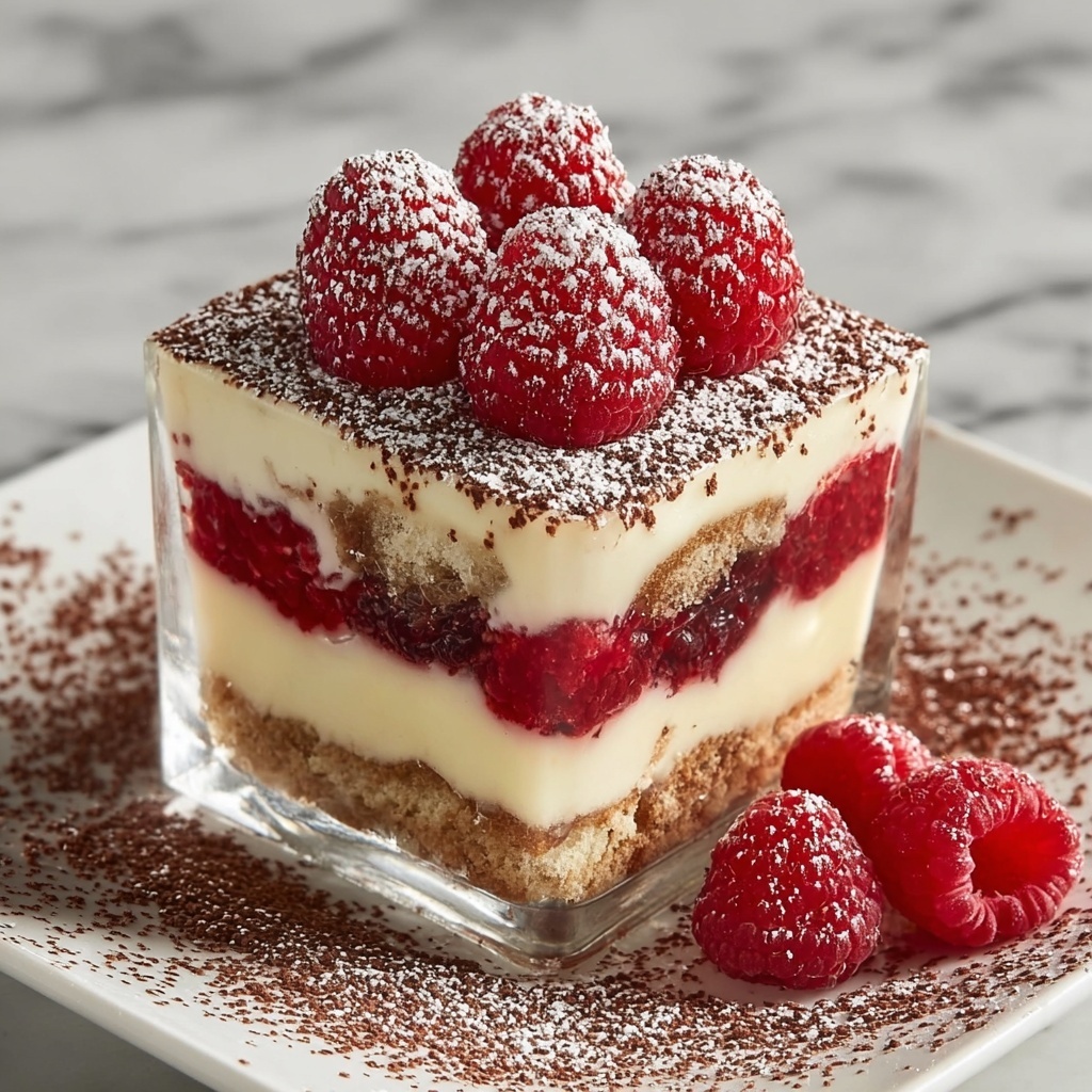 Delectable Raspberry Tiramisu Delight Recipe - Recipe Image