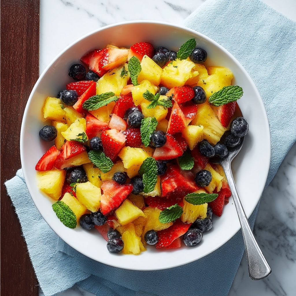 Fruit Salad with Mint Recipe - Recipe Image