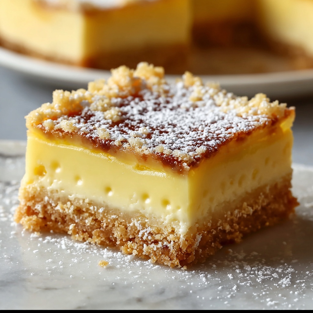 No-Bake Custard Slice Recipe - Recipe Image