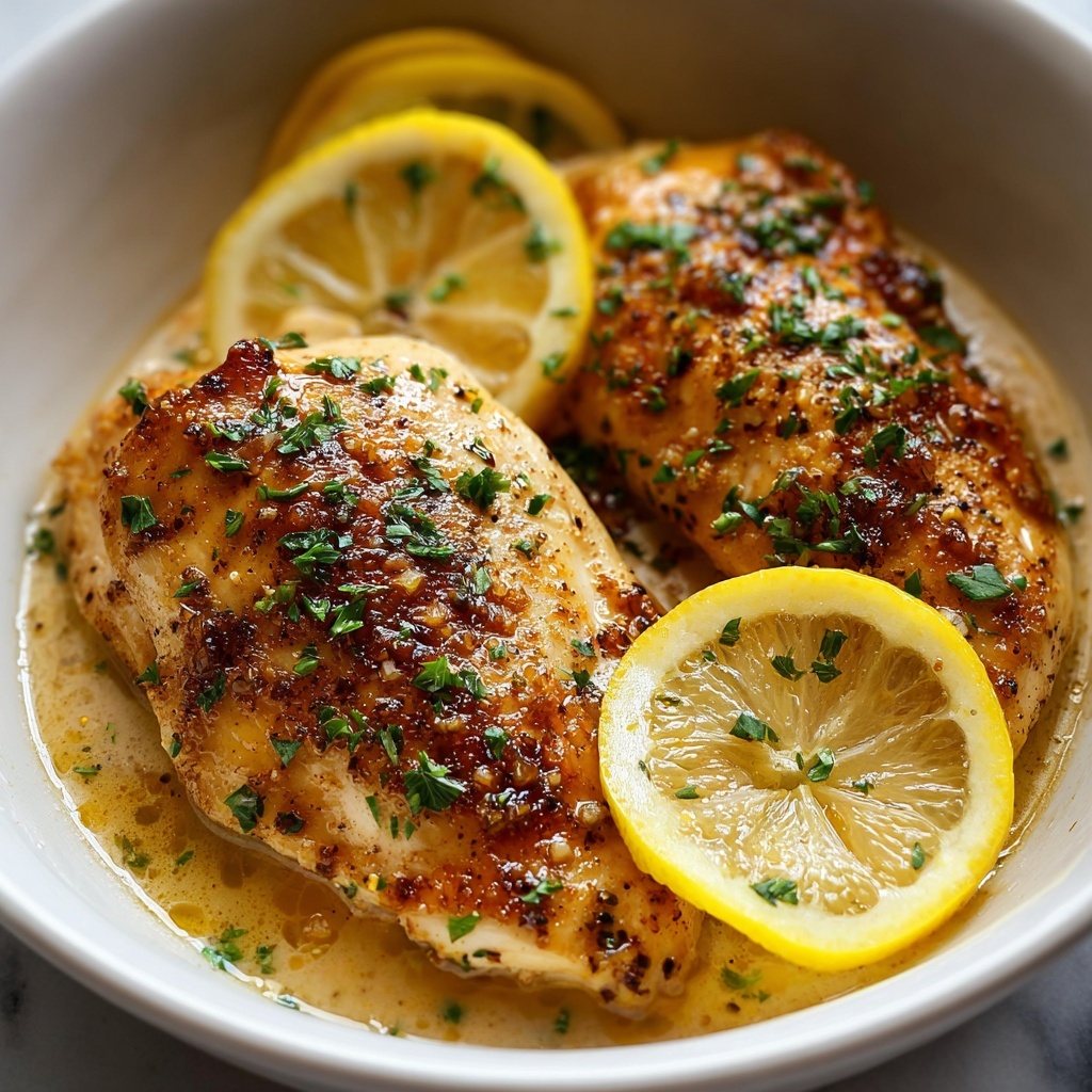 Easy Lemon Garlic Chicken Recipe - Recipe Image