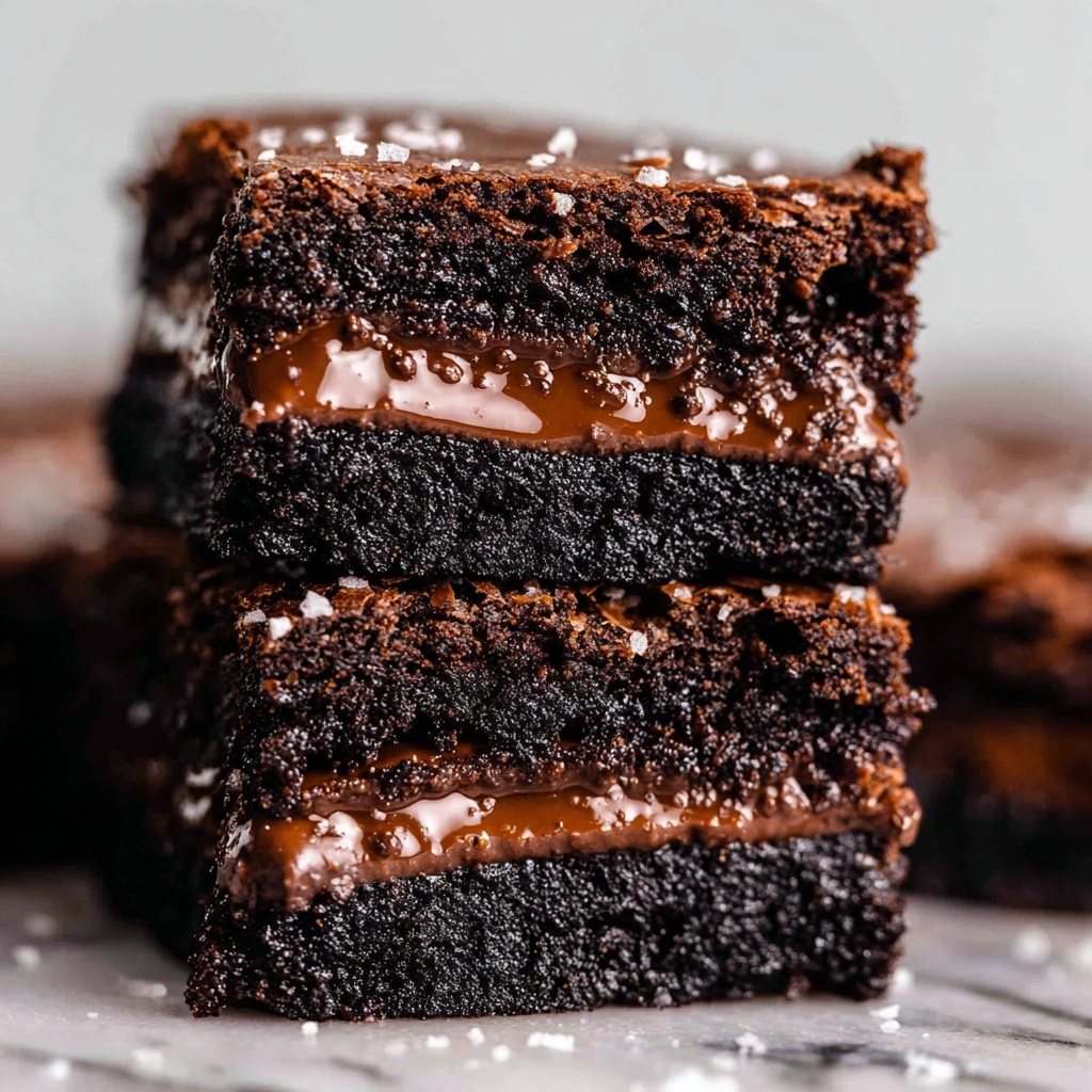 Chocolate Nutella Brownies Recipe - Recipe Image