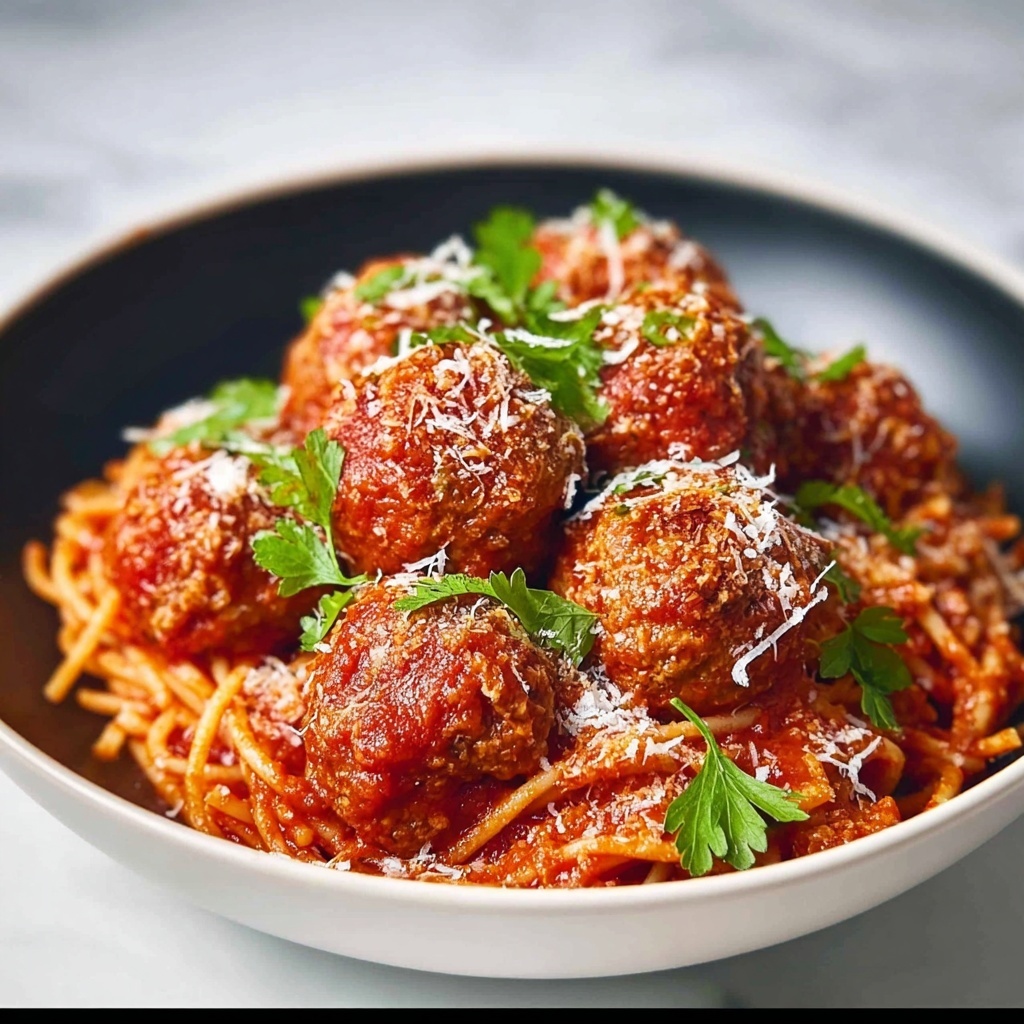 Instant Pot Whole Wheat Spaghetti with Turkey Meatballs Recipe - Recipe Image