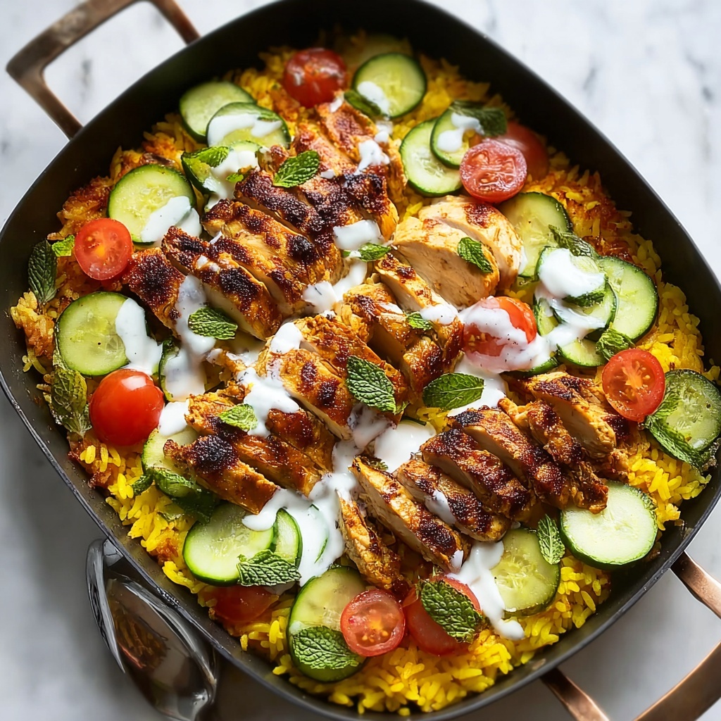 Lemon Herb Chicken Shawarma Casserole Recipe - Recipe Image
