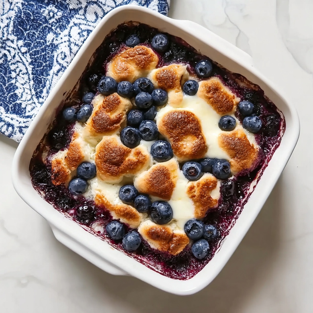 Overnight Blueberry French Toast Casserole - Recipe Image