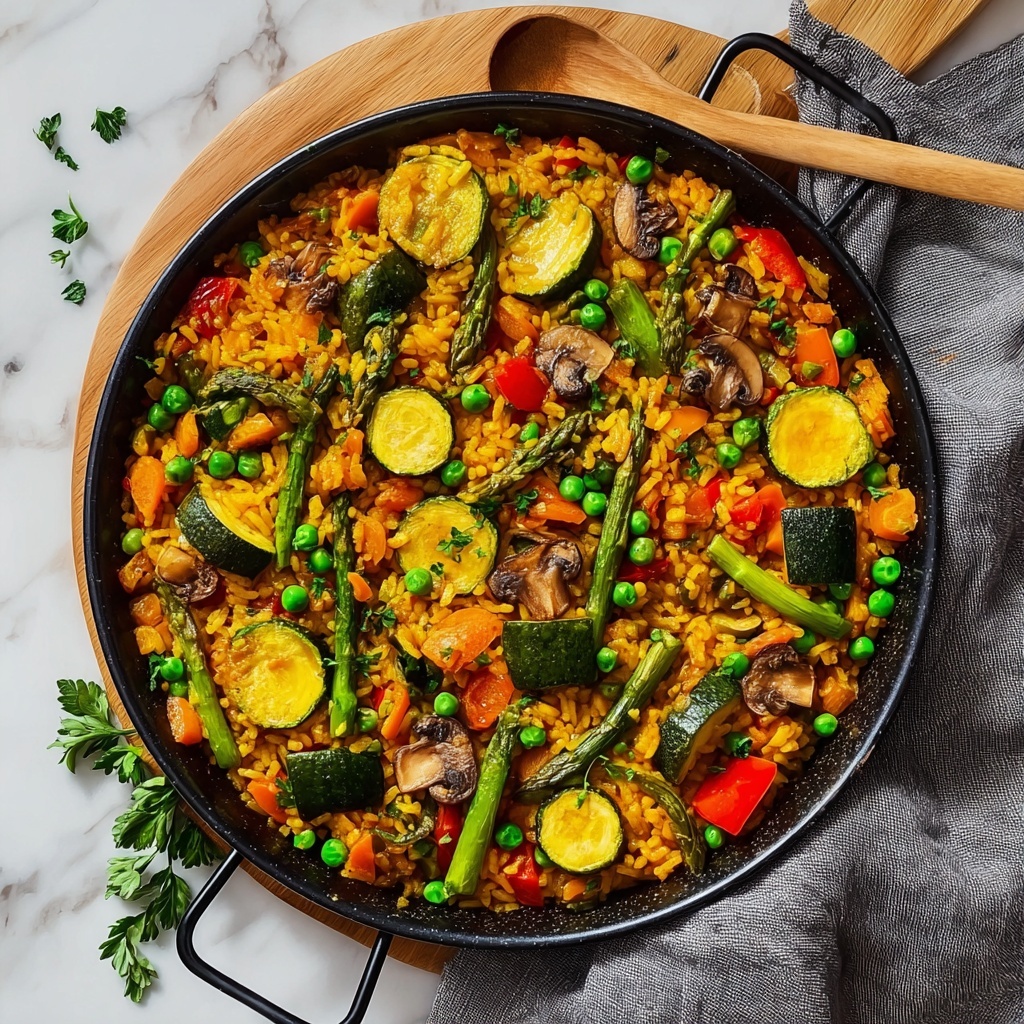 Cozy, Flavorful Veggie Paella for Comforting Nights - Recipe Image