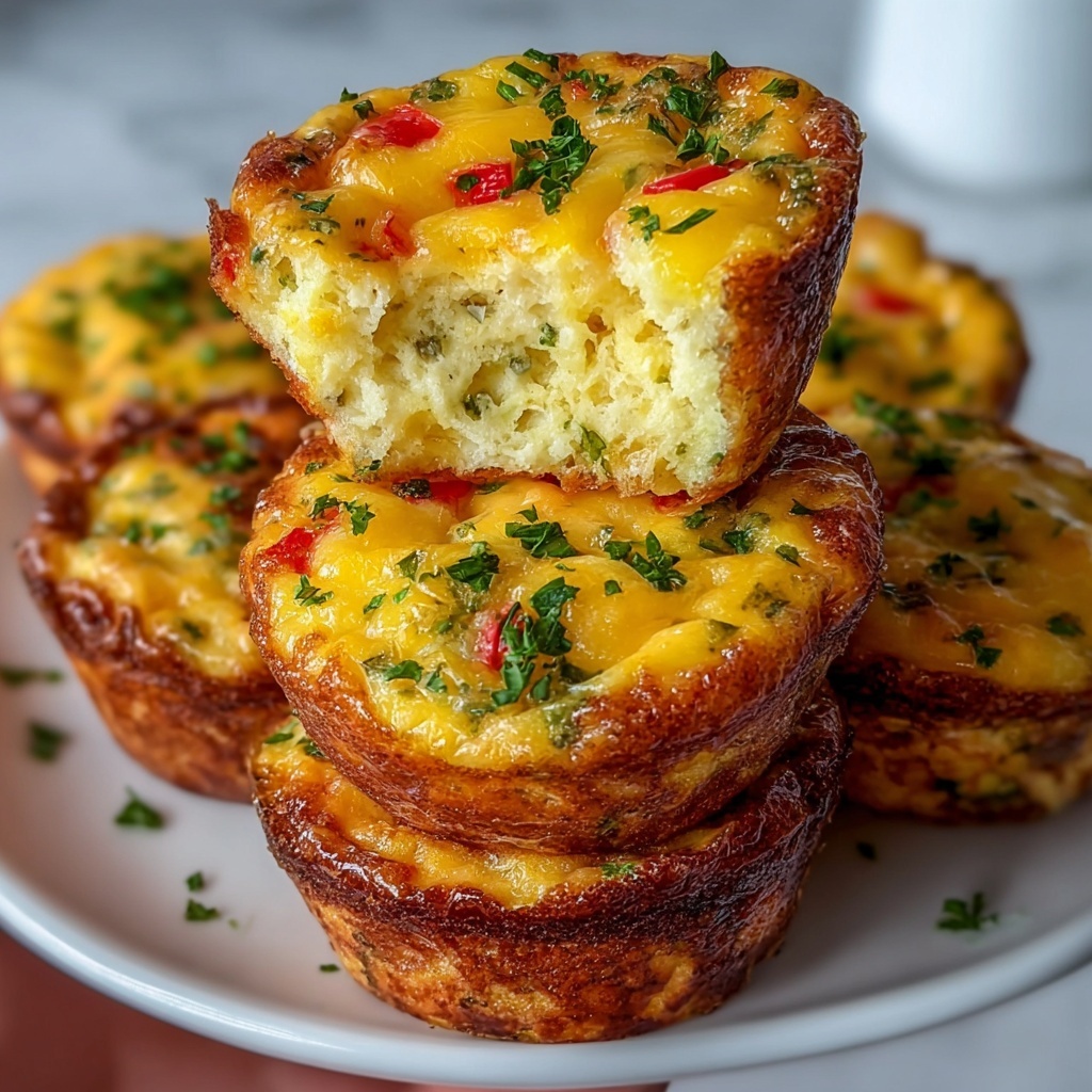 Cheesy Protein Egg Muffins Recipe - Recipe Image