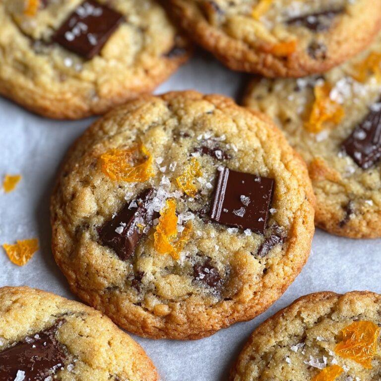 Orange Dark Chocolate Chunk Cookies Recipe