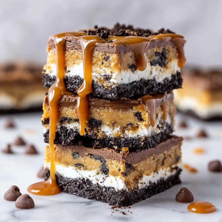 Chocolate Chip Cookie Oreo Cheesecake Bars Recipe