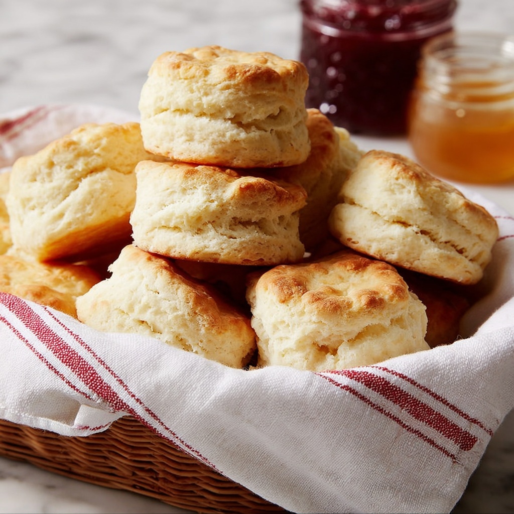 Easy Buttermilk Biscuits Recipe - Recipe Image