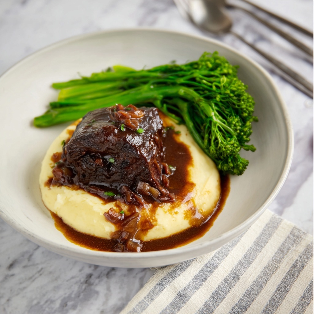 Red Wine Braised Short Ribs Recipe - Recipe Image