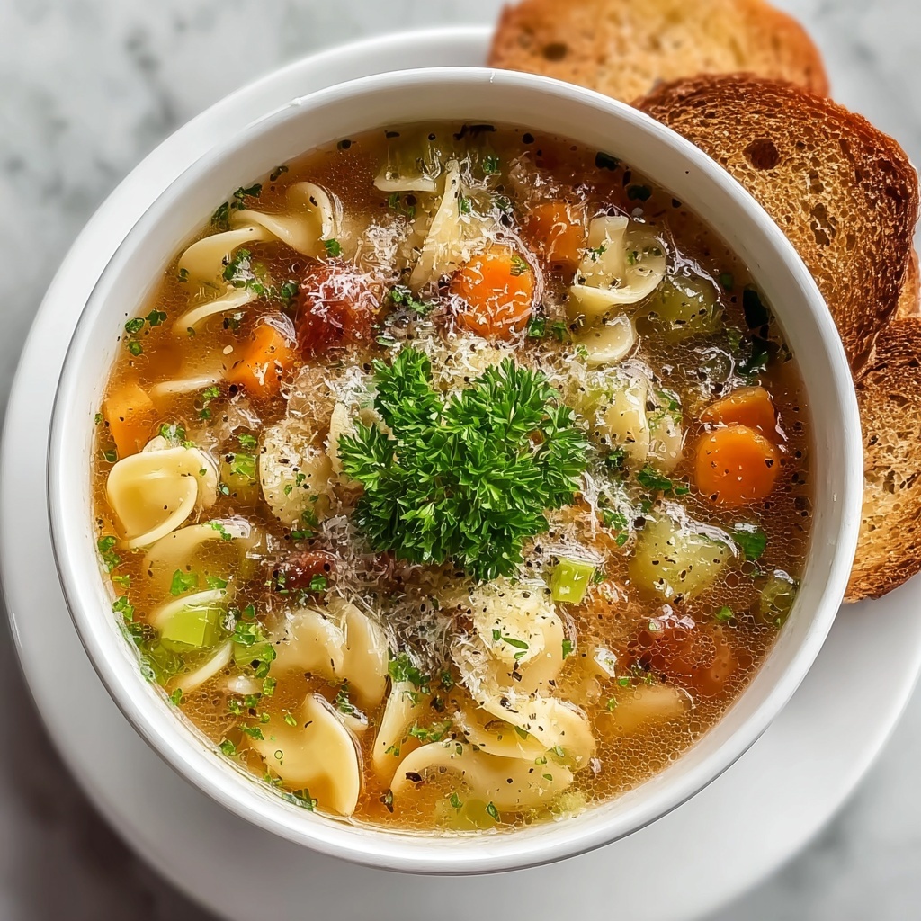 Vegan Italian Penicillin Soup Recipe - Recipe Image