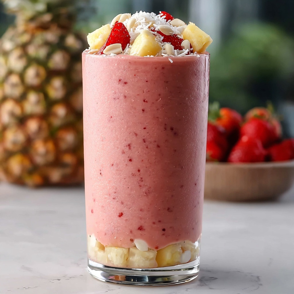 Bahama Mama Tropical Smoothie Recipe - Recipe Image