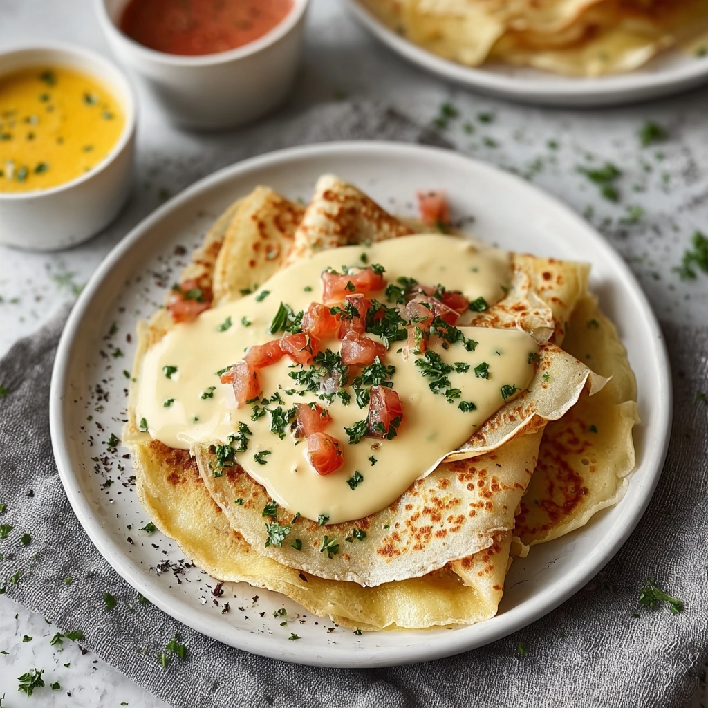 Irresistible Savory Breakfast Crepes You’ll Love to Customize Recipe - Recipe Image