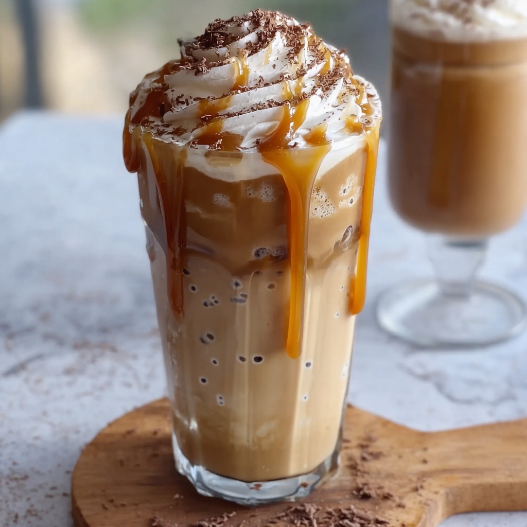 Caramel Iced Coffee Protein Shake Recipe - Recipe Image