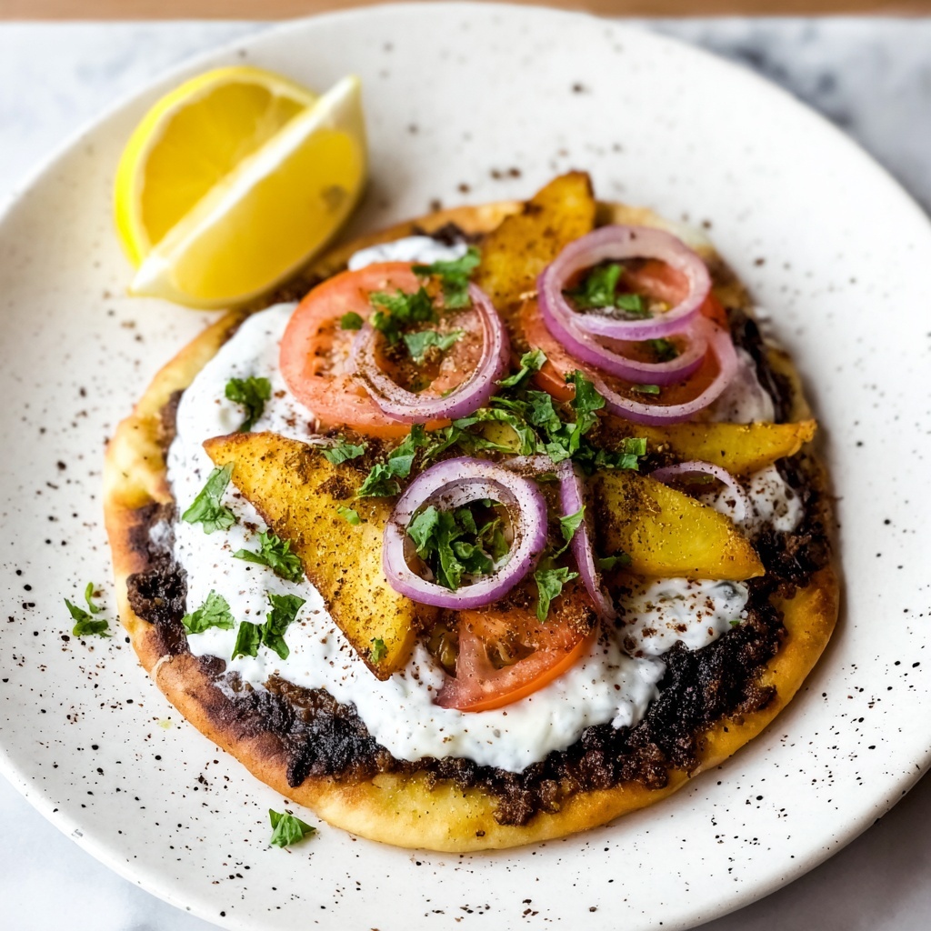 Gyros Smashed Tacos Recipe - Recipe Image