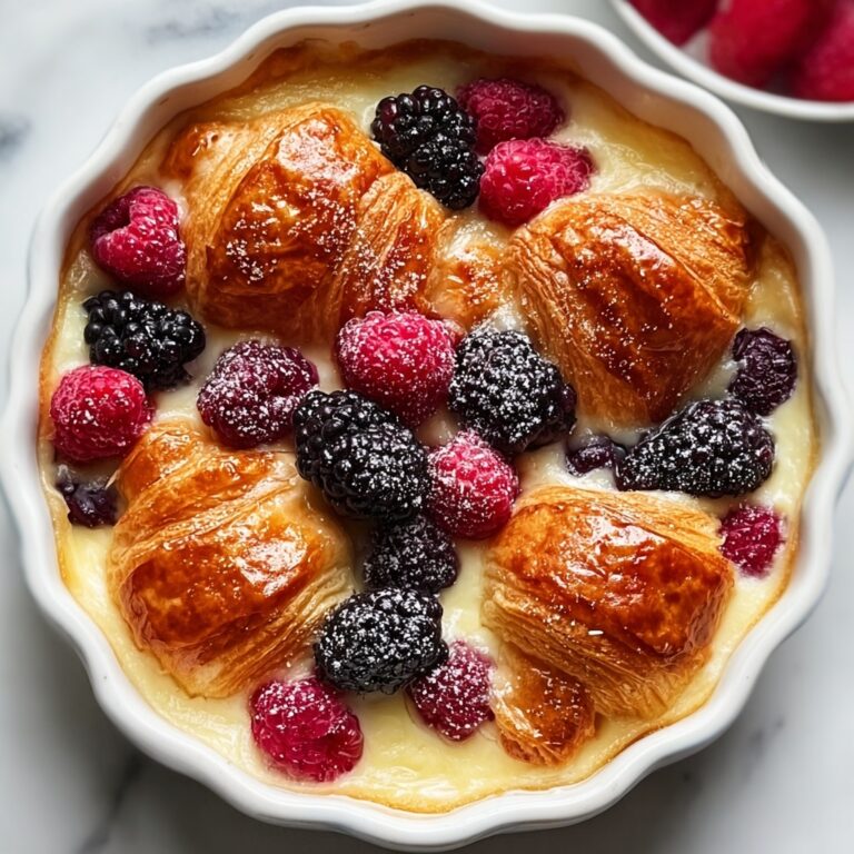 Berry Croissant Breakfast Bake – Easy 25-Minute Delight Recipe