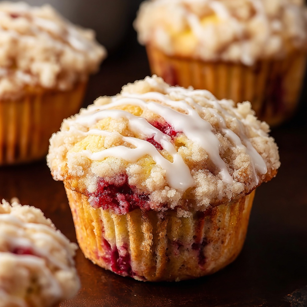 Raspberry Streusel Muffins Recipe - Recipe Image